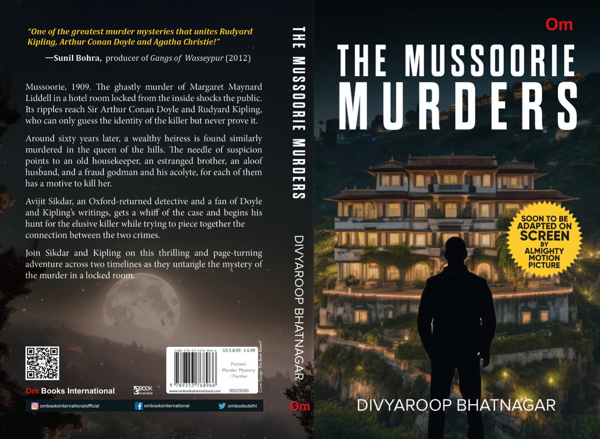 I love murder mysteries. And this is about a true-life locked-room murder mystery involving Kipling, Conan Doyle and Agatha Christie...in 1909... and a fascinating whodunit sixty years later...

Coming soon

<a href="/debubhatnagar/">Divyaroop Bhatnagar</a>
<a href="/ajaymago/">ajay mago</a>
<a href="/ombooksdelhi/">OmBooksInternational</a>