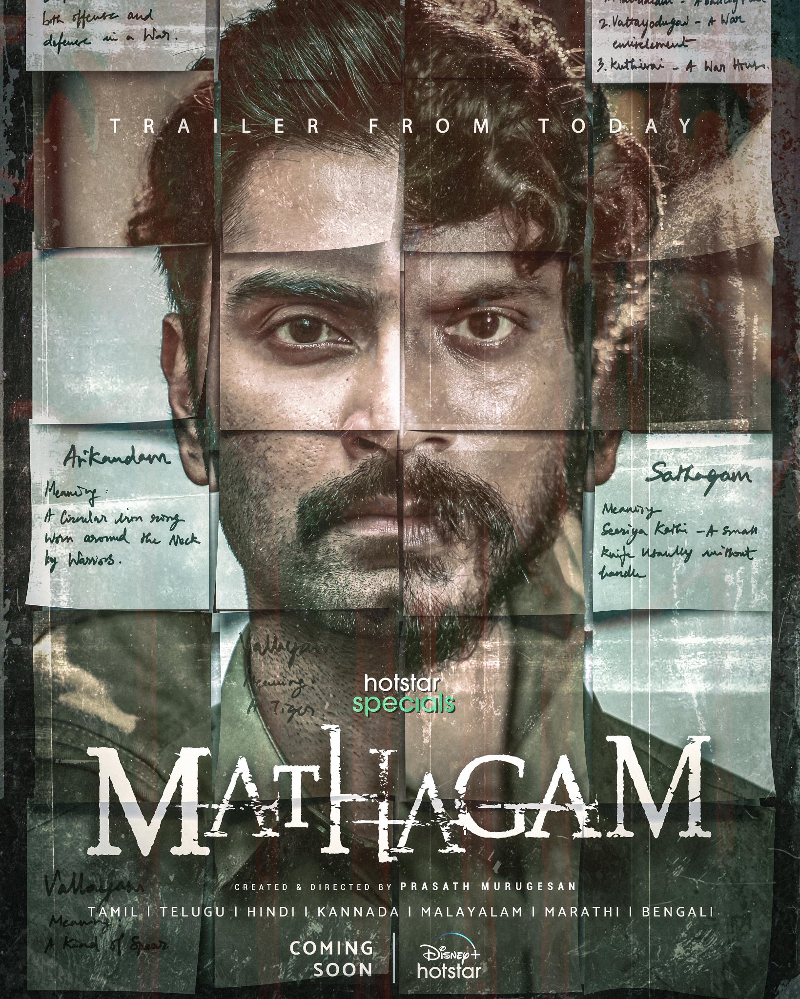 BINGED on X: #Mathagam trailer to be out today! New Tamil series