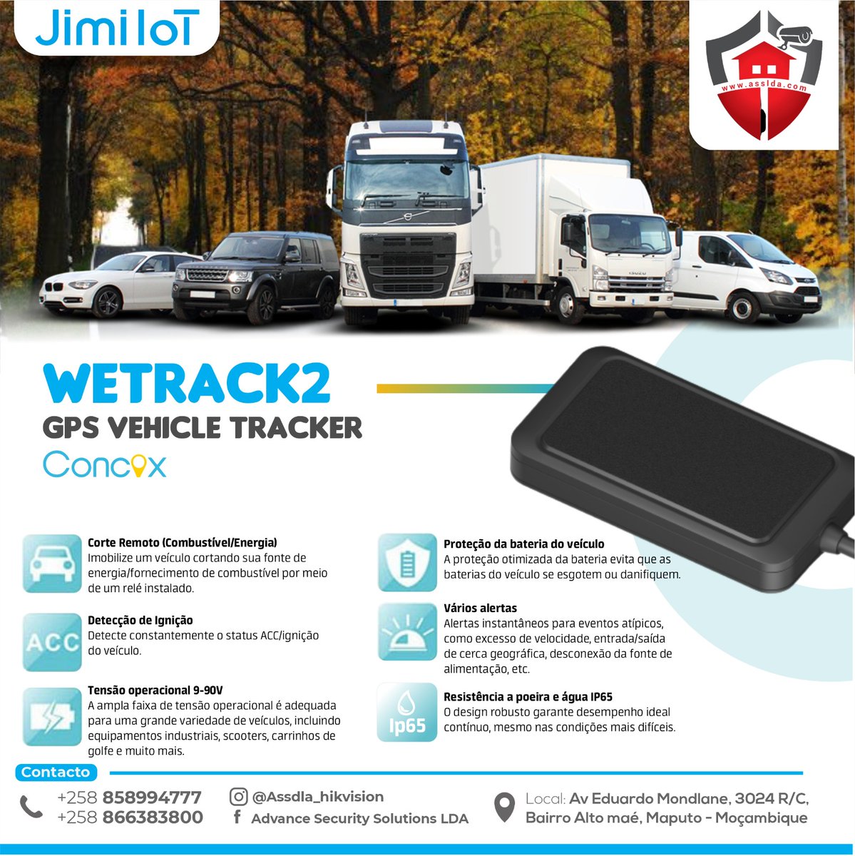assldamz's tweet image. Rastrear veículos, aumentar a segurança. Os recursos integrados oferecem rastreamento e alertas de localização precisos, fornecendo informações do veículo em tempo real aos gerentes de frota.
#HIKVISION #tracker #vehicletrackingsystem #asslda