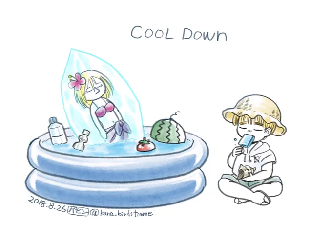 再掲できそうな夏ミンというかアルアニ(のような何か)