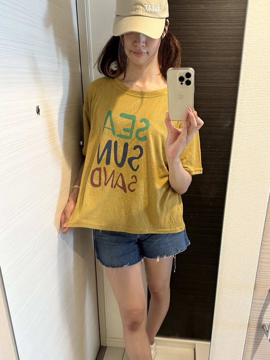 tmkooomt's tweet image. デアデビさんのお洋服@km2mkt2 
海に行けなかったけど行きたい気持ちを表しておきますね🏖️
最強に安くて美味しいジンギスカンいただきに上がります🥩😋

#GLATE のキャップがお気に入り
#海に行きたい