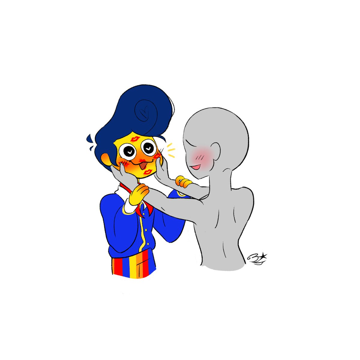 Flufflost_21's tweet photo. Wally is happy ꉂ(ˊᗜˋ*)♡
#WallyDarling #WelcomeHome #wallydarlingfanart #welcomehomefanart #myart #fanart 
#WelcomeHomeWally https://t.co/JVDyJPAQNI