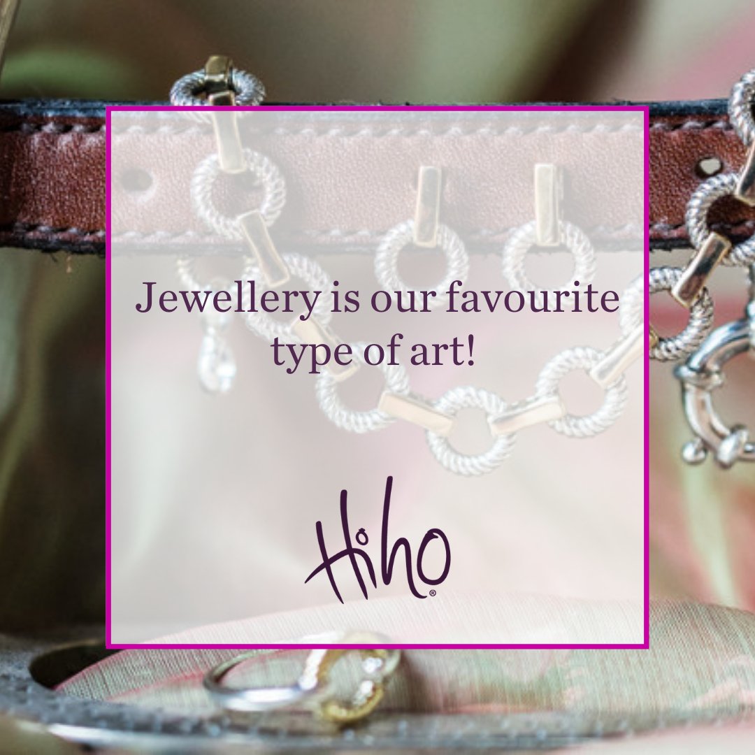 Have you ever wondered how both art and jewellery allow people to express themselves? 

Therefore, we believe that jewellery is an art form! Who is with us?

#quote #horsequote #countryquote #motivation #inspiration #motivationalquote #inspirationalquote