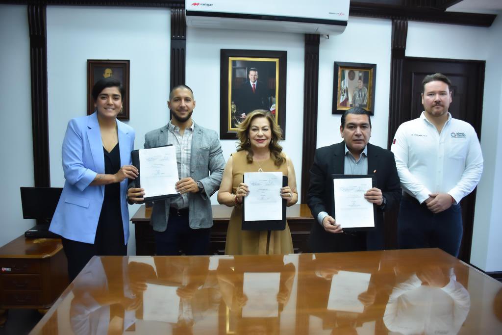 Firmamos un convenio con la Empresa Softtek con la finalidad de llevar capacitaciones en materia de Tecnologías de la Información a grupos vulnerables de todo nuestro municipio.