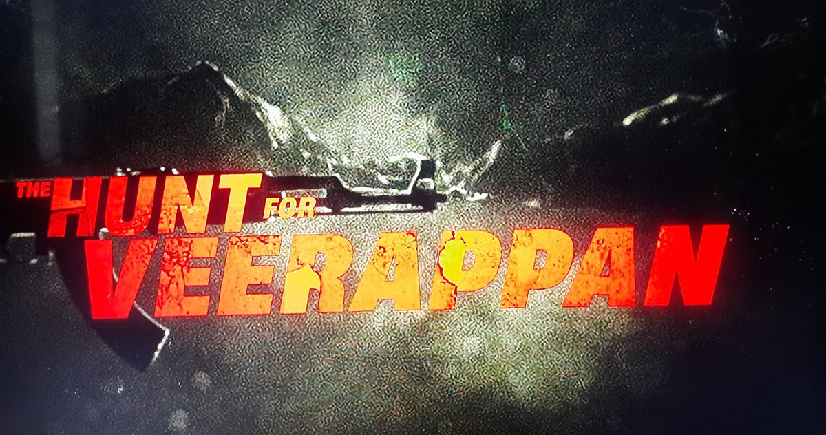manivannan1980's tweet photo. This Docuseries @NetflixIndia talks about what exactly happened between STF and Veerappan gang, it's like a thriller, Director #selvamaniselvaraj done a great job. Do not miss it
Tamil Dubbing is awesome
 Sample shared
#TheHuntForVeerappan
#mynetflixweekend https://t.co/XVmLBTbHNe