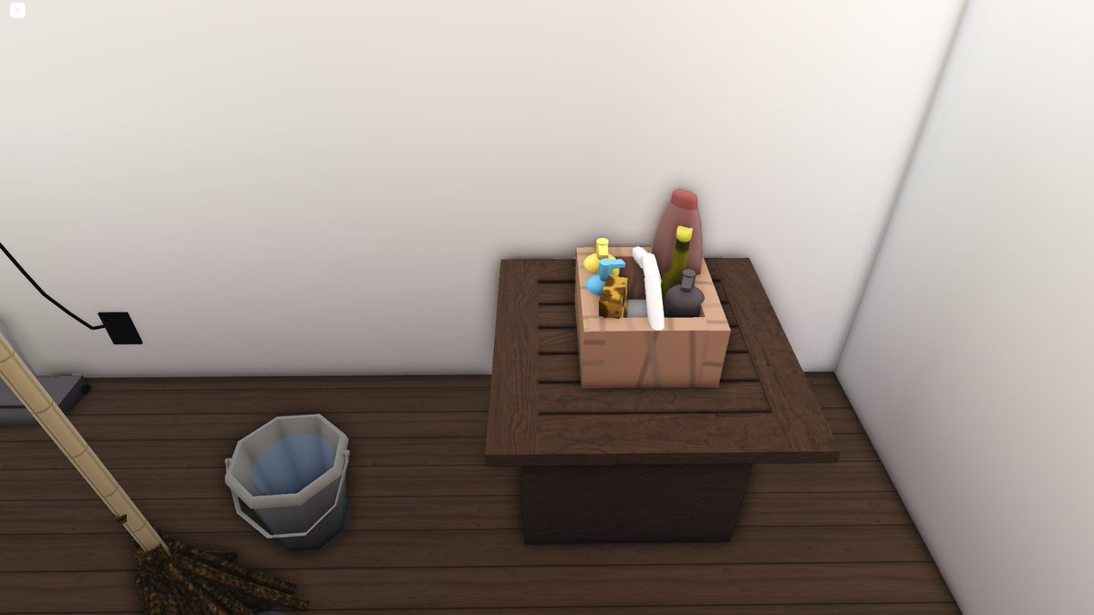 ayumuyt's tweet photo. 🚨BUILD HACKS🚨

-Samsung cordless vacuum ( 4.6k)
-Mop and bucket(3k)
-Bathroom cleaning products caddy ( 1.17k)

Duration: 1hr

ENJOYYYY!! 

#buildhacks #bloxburg #bloxburgbuilds #ROBLOX https://t.co/ASsIltASHD