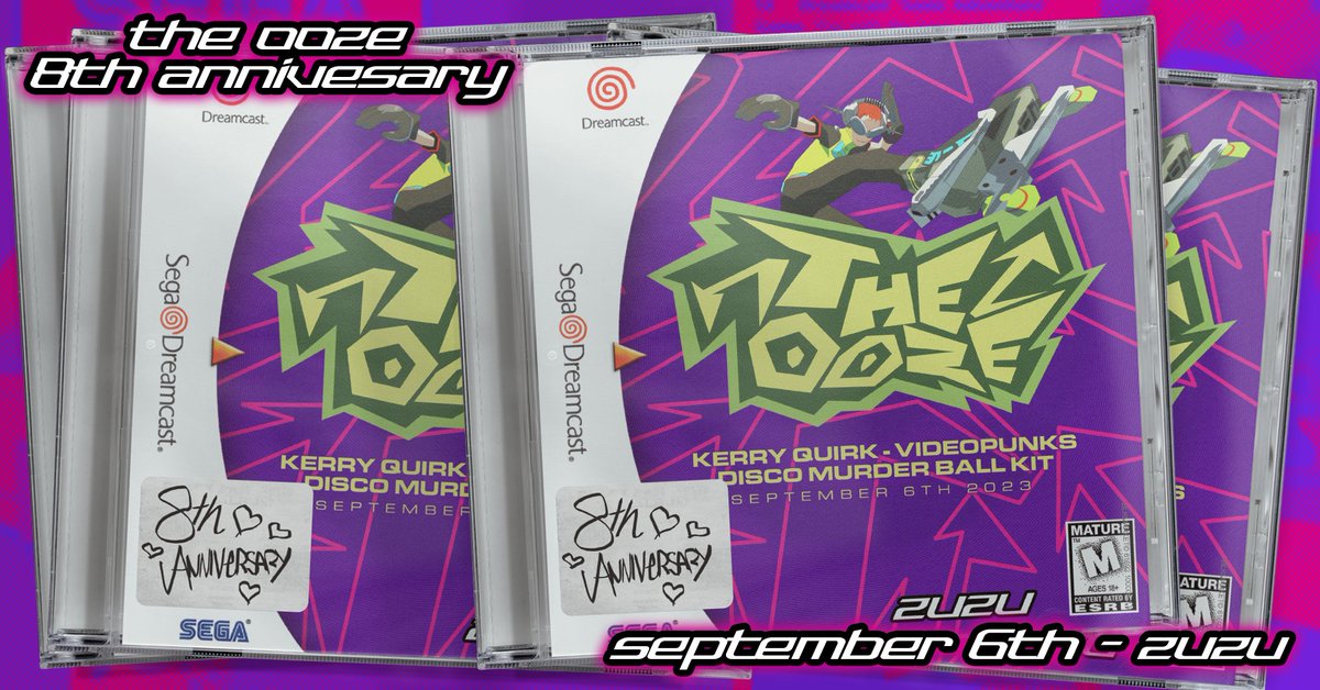 The 8 Year OOZEversary feat. DMBK & VIDEOPUNKS - 9/6/23 RSVP: facebook.com/events/1297113…