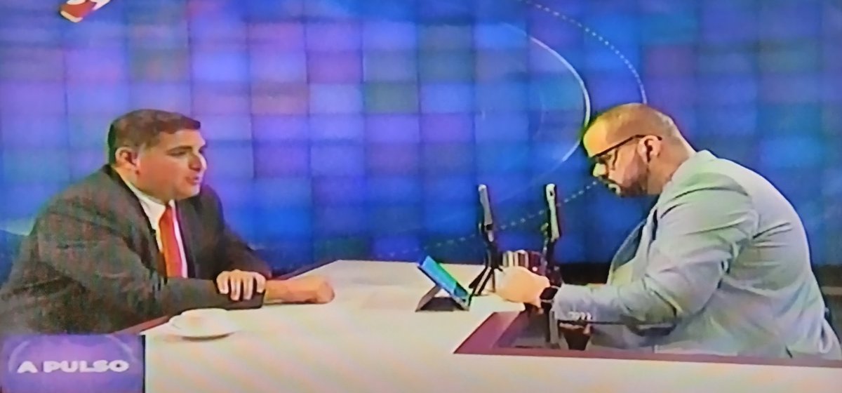 LaBBunke's tweet photo. Gobernador @JEHYSONGUZMAN participa en el programa @APulso_VTV con el periodista @JRioboVTV
#APulsoConMerida
@VTVcanal8 @PartidoPSUV @gobernacionmrd https://t.co/93DLKVQvQm