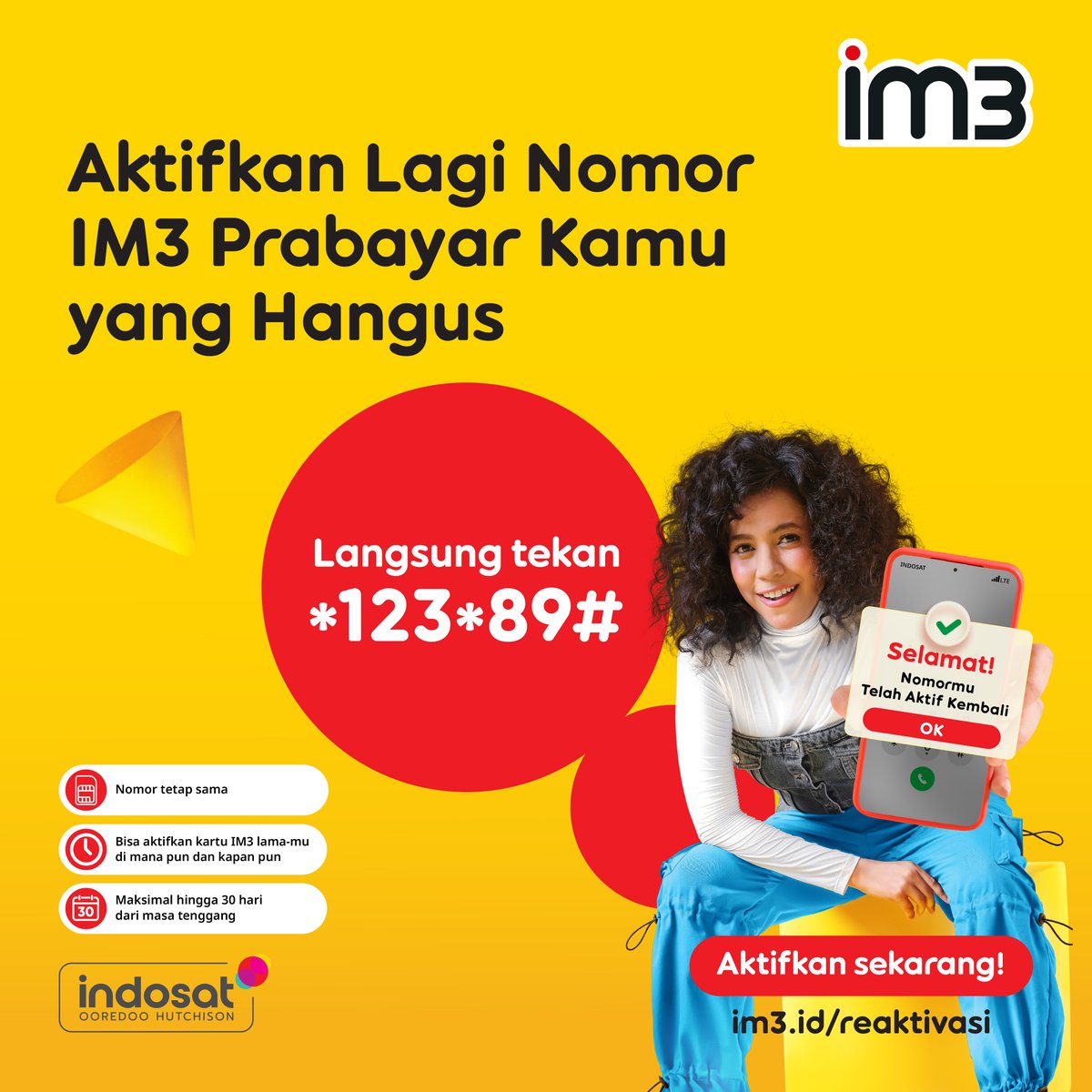 IM3 Care tweet media