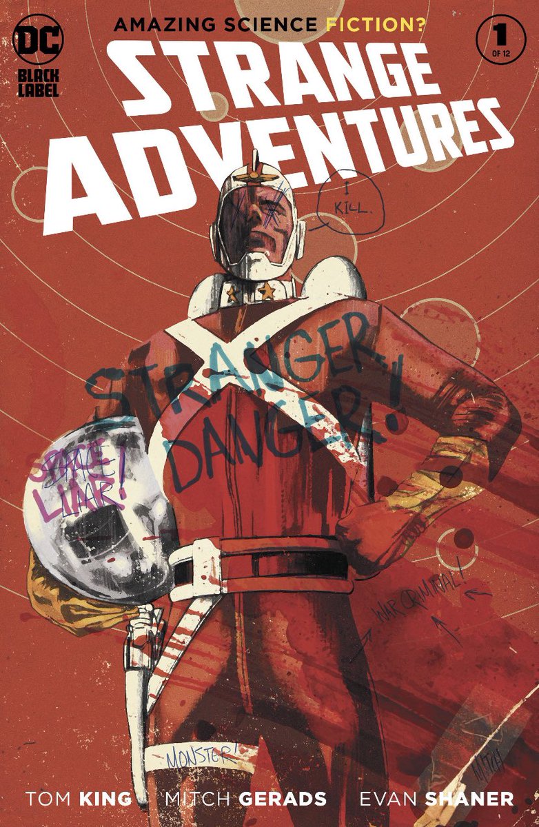 Strange Adventures #1 Cover - Art by Mitch Gerads 
#AdamStrange #StrangeAdventures
#DCBlackLabel #dccomics