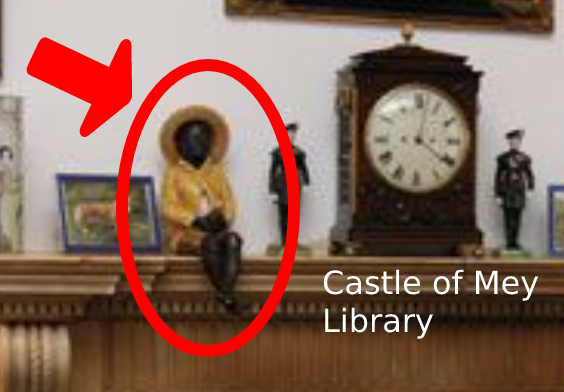 nomoremonarchs's tweet photo. No excuse
Blackamoors are symbols of racism & slavery. The UK's racist queen (later "queen mother") displayed them in her #CastleOfMey. Her grandson, the UK's "king" Charles Windsor, kept them there after she died.
#BloodRoyals #RacistRoyalFamily #NotMyKing #AbolishTheMonarchy https://t.co/c8B3gG6BBn