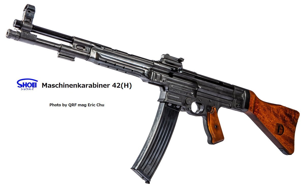 tomio_matsumoto's tweet photo. FG42 Type 2 & MKb42(H) replica model (Full Size Non Firing Museum Replica): "BraBilligt Arboga AB" of Sweden was added to the seller of our products!!!
#shoeiseisakusho
#modelgun
#モデルガン
#fallschirmjägergewehr42type2
#fg42type2
#maschinenkarabiner42h
#mkb42h
#germanrifle https://t.co/Ne1UMhWKYG