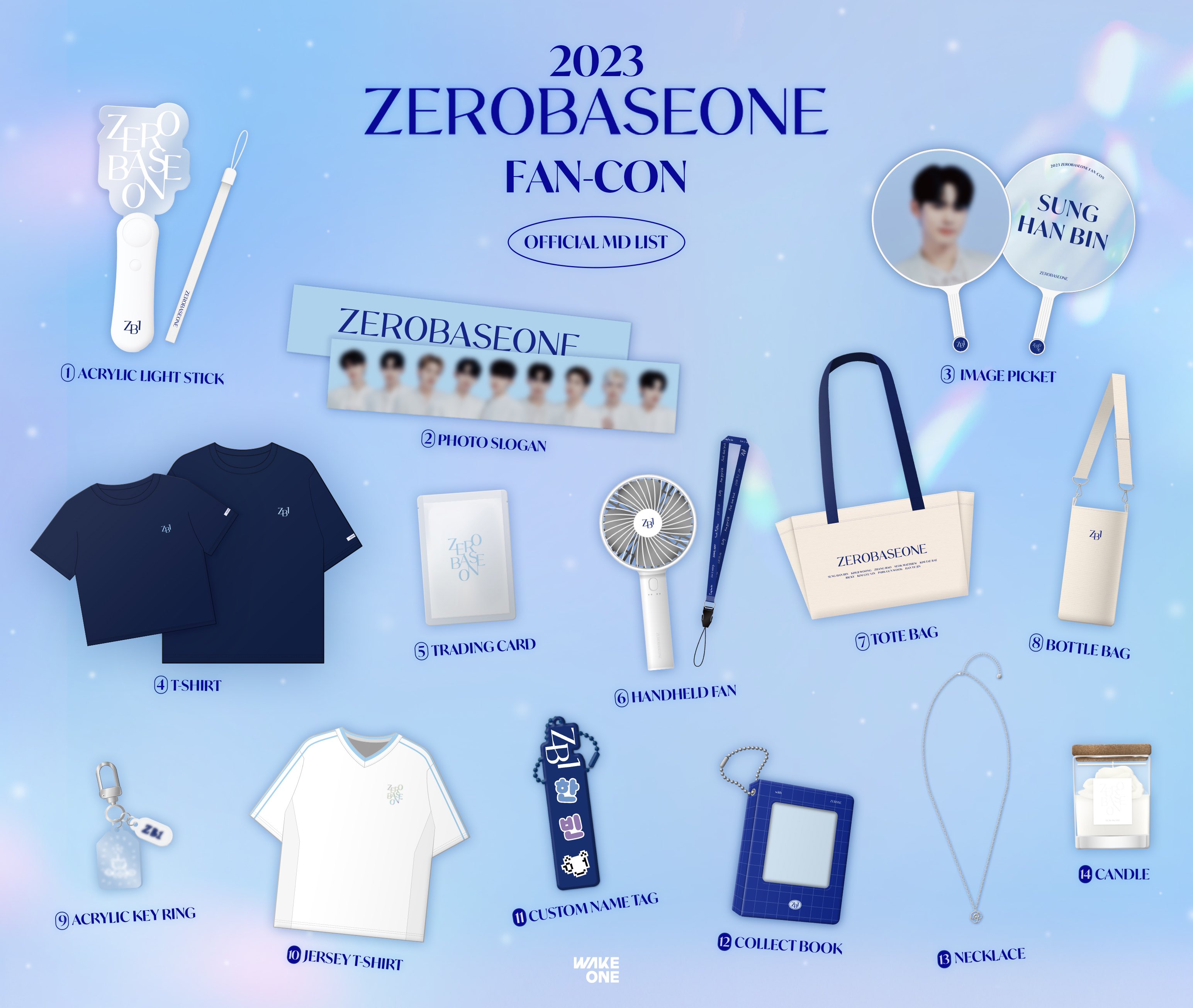 ZEROBASEONE FANCON T SHIRT A