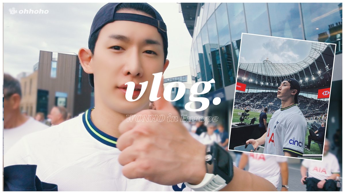[ohhoho]
[ohhoho🧳] Vlog in Europe #5 l 런던 도착하자마자 토트넘 경기 직관했어요⚽

▶ youtu.be/L5EfcSR2it8

#원호 #WONHO
#오호호 #ohhoho