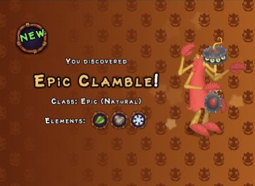 I discovered Epic Clamble Is Epic