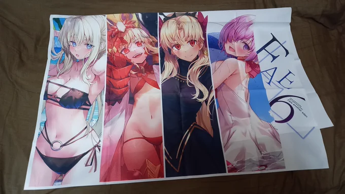 C102用のブースクロス届きましたーっ。 いい感じです