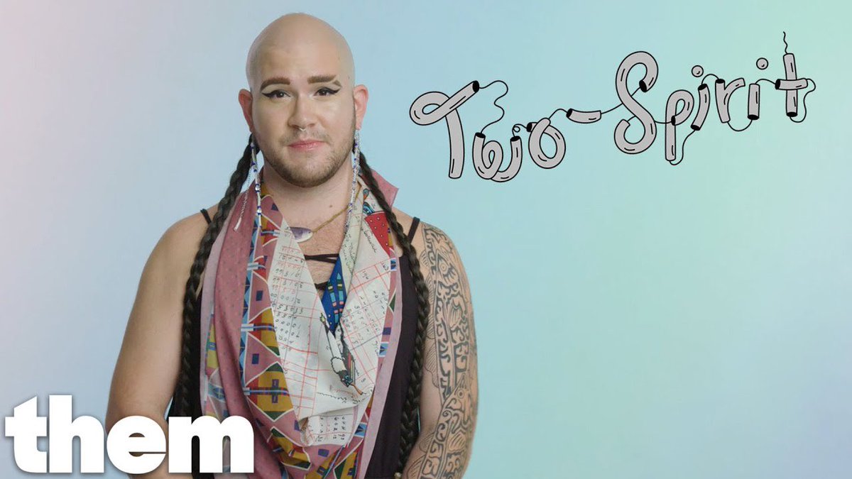 RevTerfy's tweet image. If 2spirit is proof of the sex spectrum, that “Trans™️” have always existed, and that the sex binary is a white western colonial invention - how come every example of 2spirit people are/were men? Curiously binary and male. 

Riddle me this.  

#2spirit #sheMEN #trans