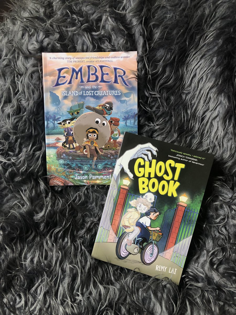 What are you #reading this weekend?

I’m so excited to be diving into these highly-anticipated #GraphicNovels from two superstar creators…

Ember & the Island of Lost Creatures by @JasonPamment 

&

Ghost Book by @Remy_Lai 

@AllenAndUnwin @ALIAGraphic @LoveOzmg