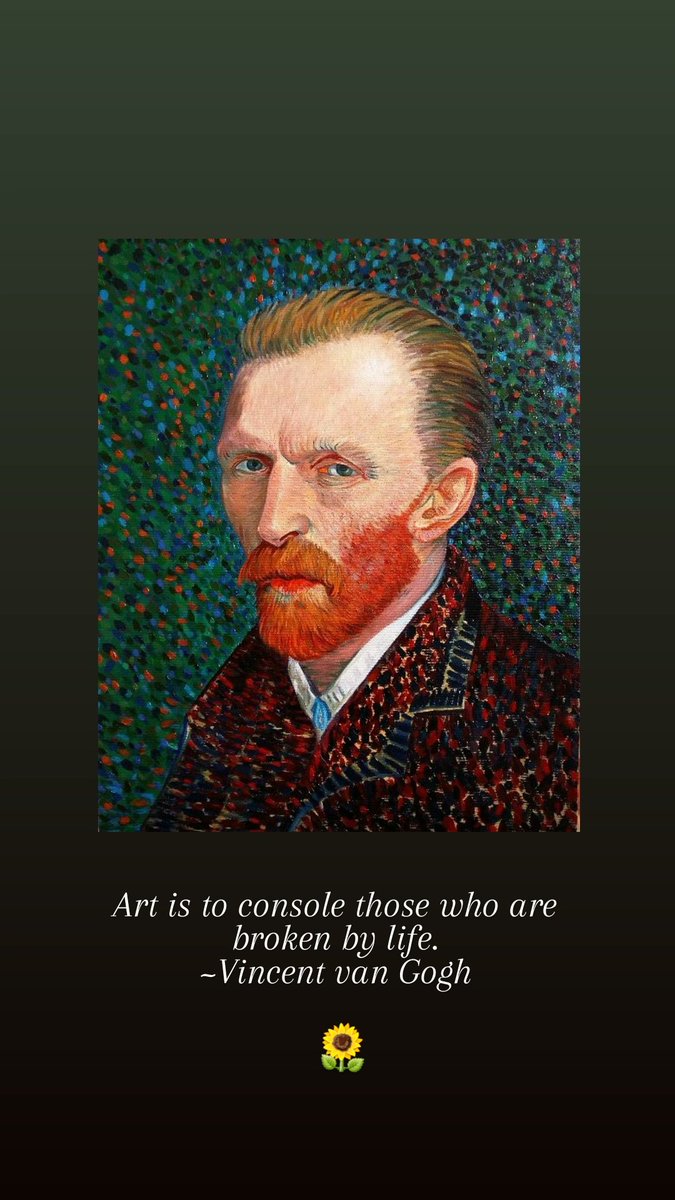 Vaanmagal's tweet photo. #VanGogh #VanGoghQuote https://t.co/o3PgG9m4Uo