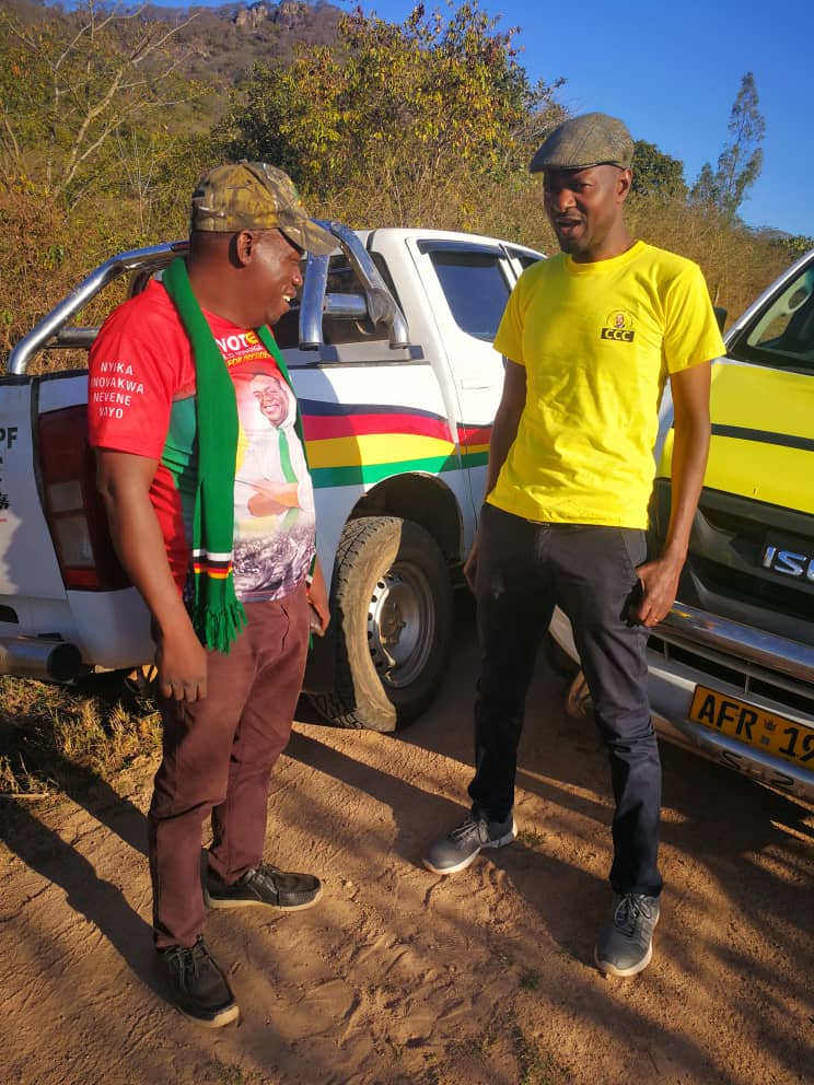 We always campaign peacefully as Change Champions, and we call upon other parties to desist from violence. We are all one people. Politics should be a contestation of ideas. Let us embrace and maintain peace. We are still one people. #restinpeaceTinasheChitsunga