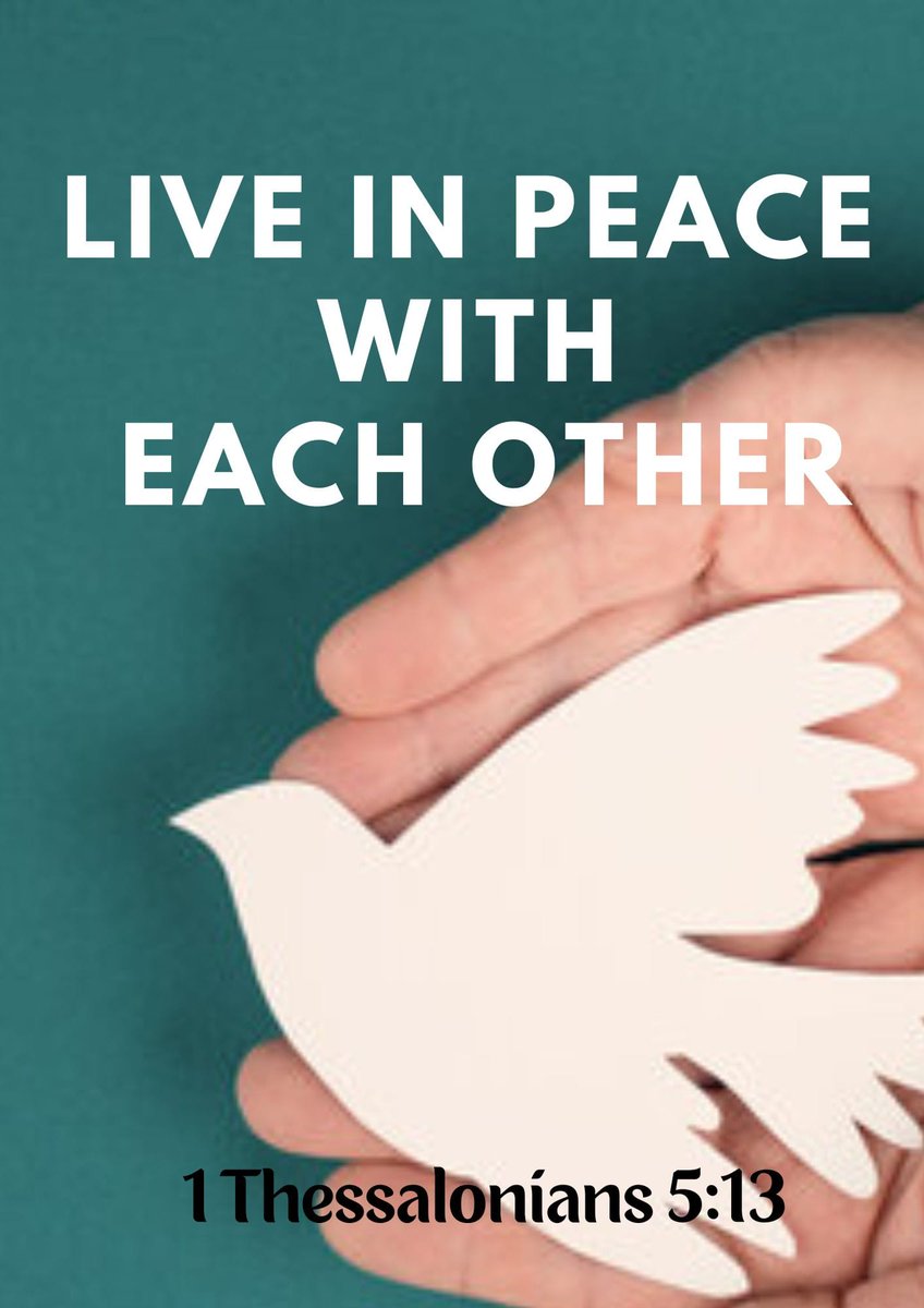 mikesthersusy's tweet photo. Imagine a world where love reigns supreme and everyone is at peace with each other. That's what Jesus offers - a peace that surpasses human understanding and one that prevails amidst the turmoil and confusion all around. Let's strive to maintain this peace with everyone. https://t.co/C7KZ2rPeiK