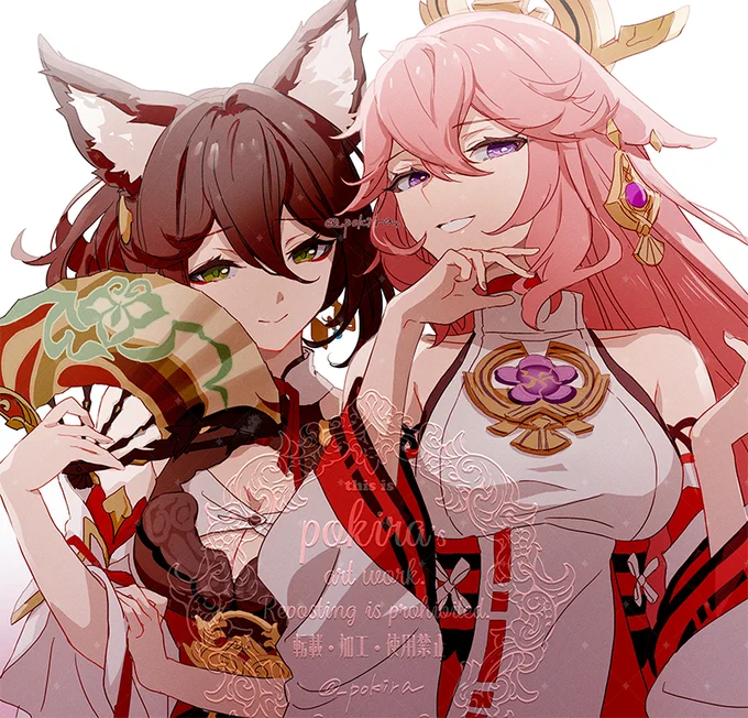 内緒話が似合う #hoyocreators #genshinimpact #HonkaiStarRail