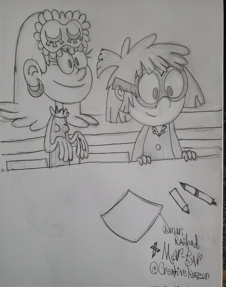 CreativeRazor's tweet image. #TheLoudHousefanart #MyLifeAsATeenageRobot