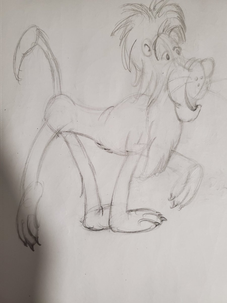 CreativeRazor's tweet image. #CR4FTPOW3RSketchbook
#DrawingFourLeggedAnimals
#PrestonBlair