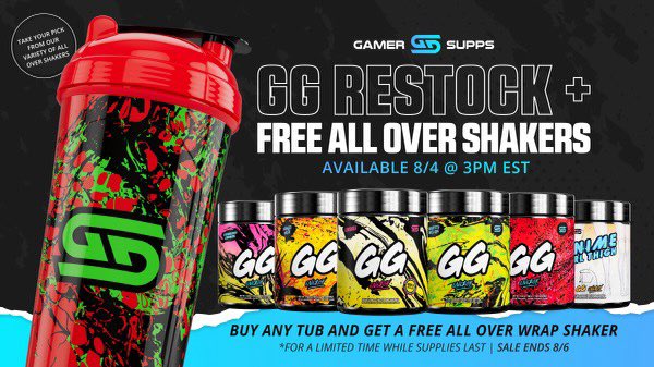 Yay, starting TODAY through this weekend only, buy ANY tub and get one of our all over wrap shakers freeee