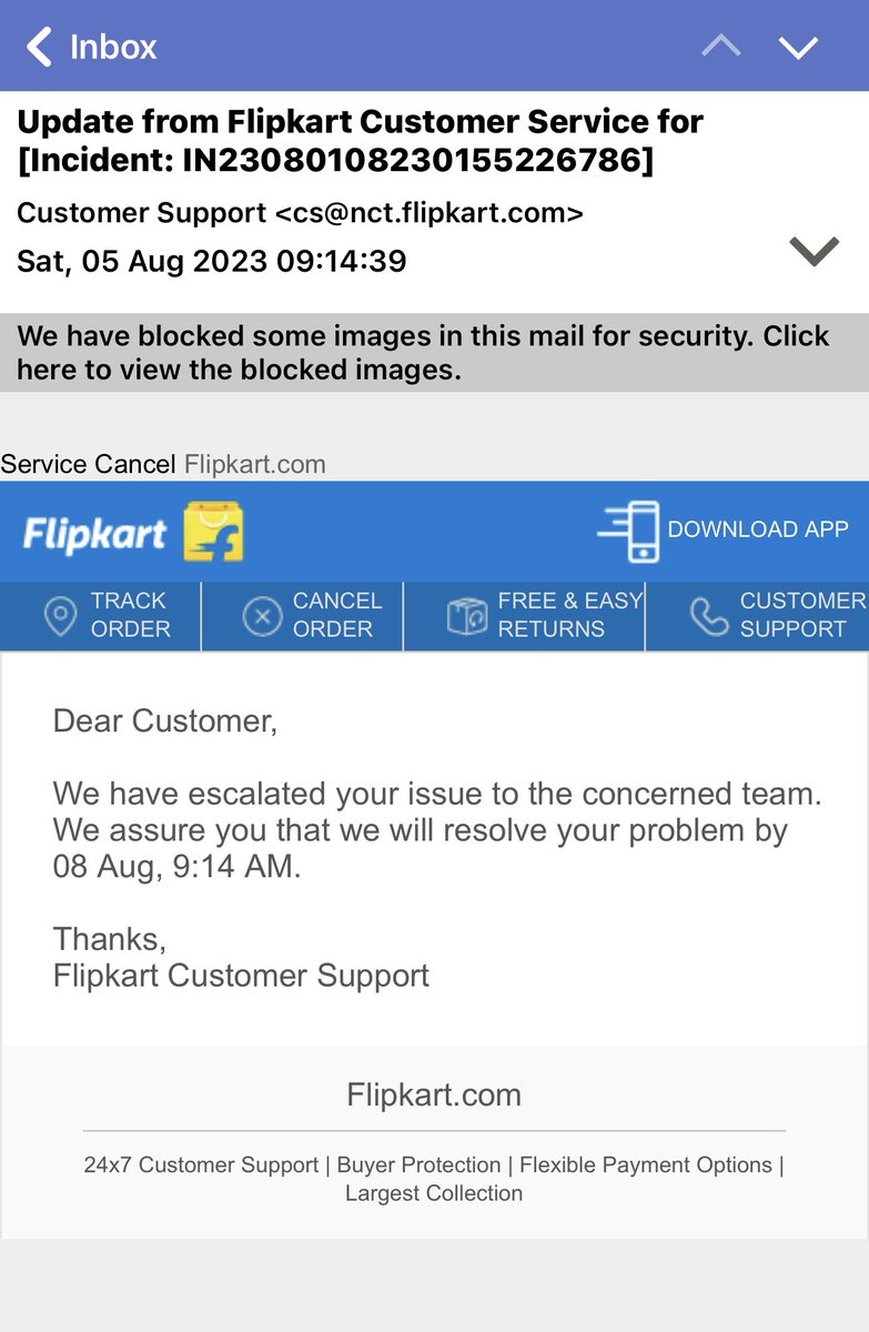 saanvi05's tweet photo. Wow @Flipkart &amp; @flipkartsupport 
A New Request Raised Again, I Think I Am Going To Made A New World Record For Raised Complaint Again And Again For The Same Issue.
@jagograhakjago Kuch To Karo https://t.co/Pc3XB5i4Nf