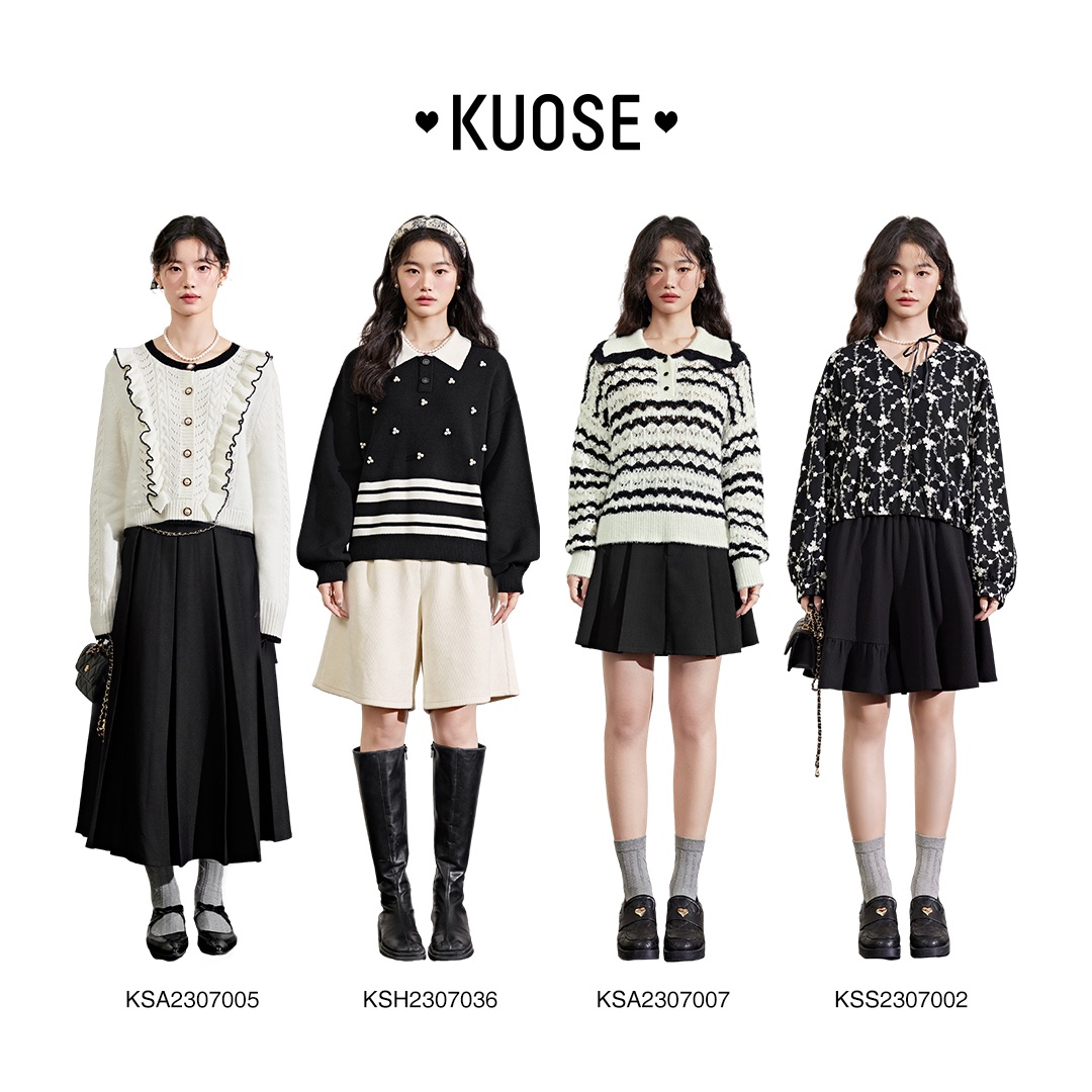 kuose_official's tweet photo. New Collection | Love Daily
Get ready for the new season with our latest arrivals🤎
All exclusively manufactured and designed by KUOSE, with LOVE and CARE, for YOU ♡
https://t.co/nBMmu3FSpP
#kuose #ksstyle #autumnlookbook https://t.co/PhVQxp84aL