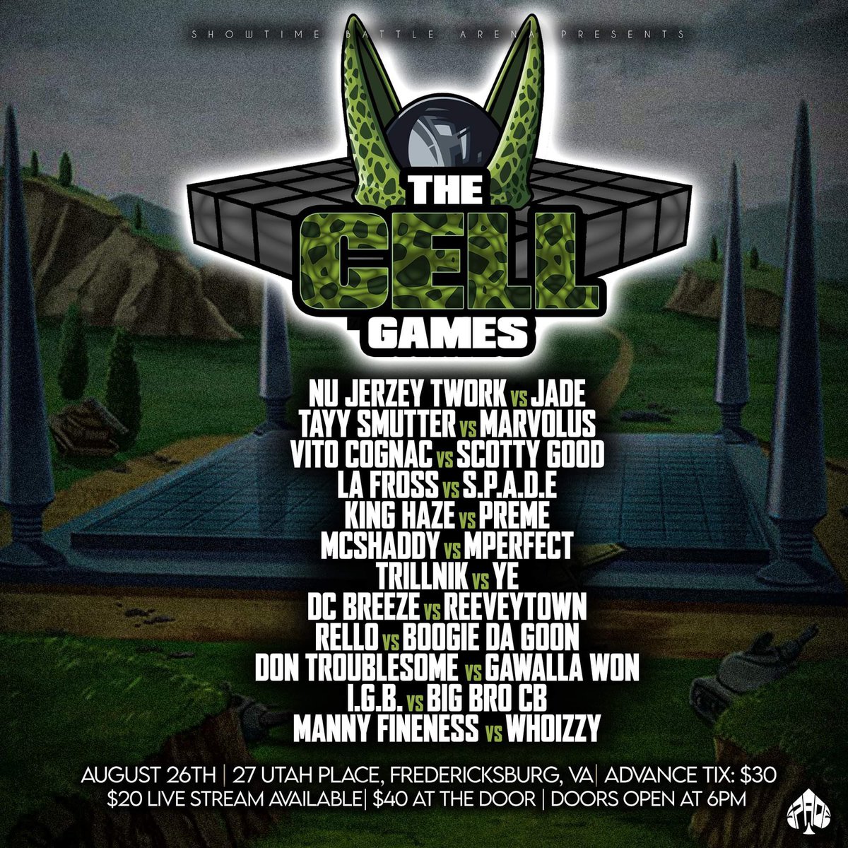 SPADE803's tweet photo. Ain’t nothin like that “I finish my round” relief. 

Now let’s get this to memory. The Cell Games coming 🐉 

#1MonthLeft
#TheCellGames
#HIDM
#BOMBNATION https://t.co/CXuBEqMnyX