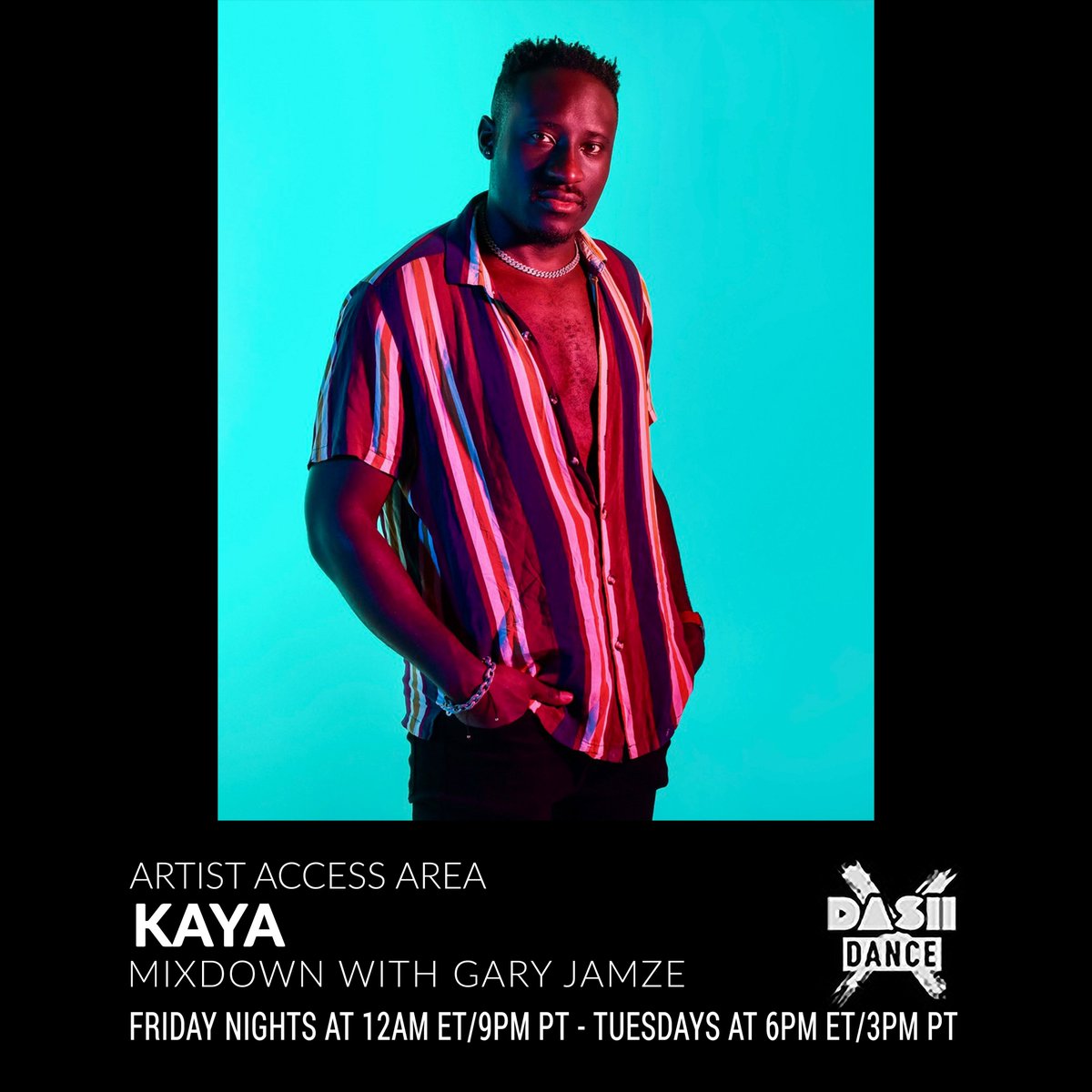 garyjamze's tweet photo. Tonight on my @dash_radio #DashDanceX show
@Jaded_Official #SolidSessionMix
+ #KayaMusique ArtistAccessArea
+ @ODEN_and_FATZO & @CamdenCoxMusic #BaddestBeat
+ new @FriendWithin @chaney_UK @jackmaster @trancewax @juniorsanchez @Rowetta @AndreSalmon47 + more
https://t.co/rIIn80SNCa https://t.co/XfhO8YXBTj