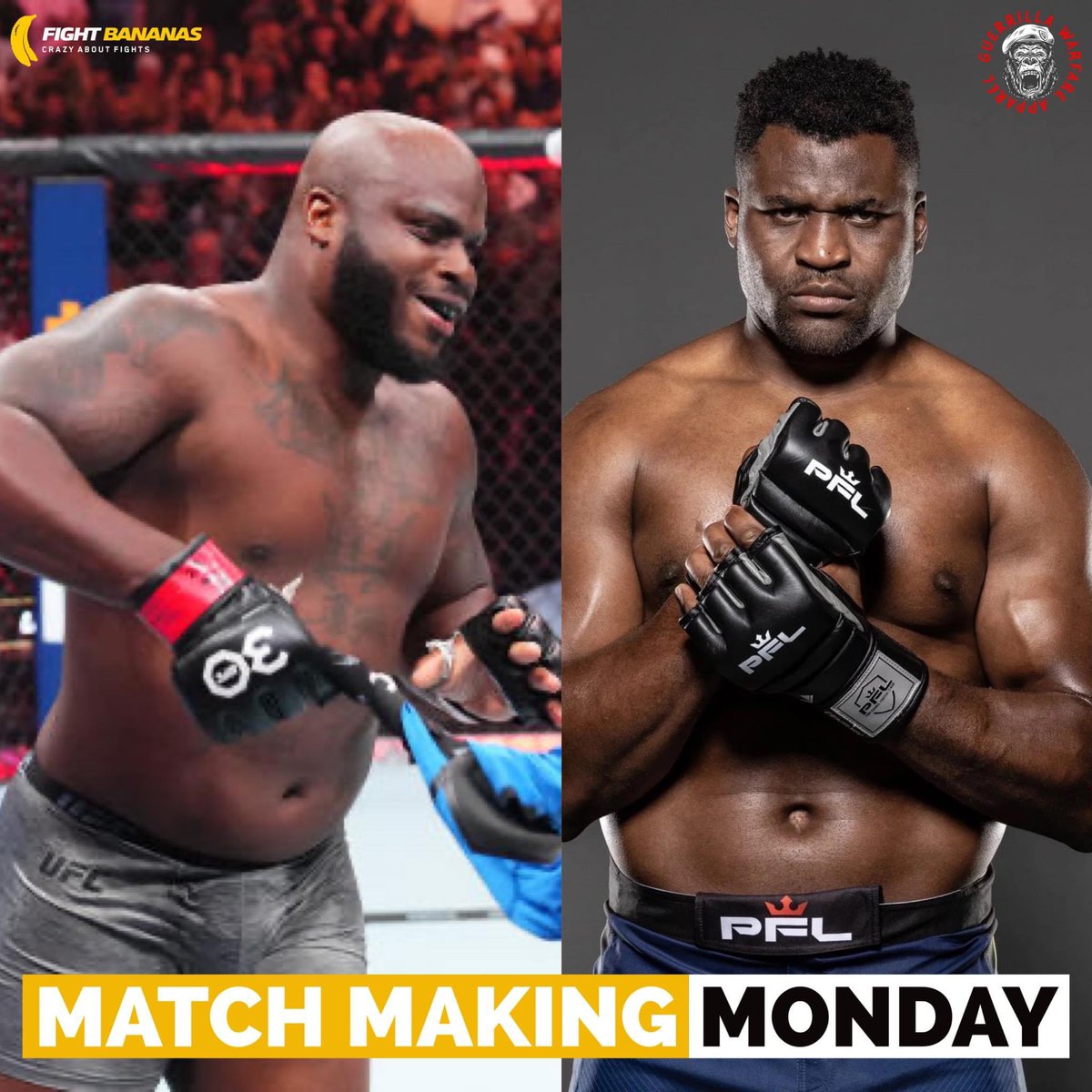 garyhgoodridge's tweet photo. #MatchMakingMonday from #UFC291 #AFC #Africa
Derrick Lewis WILL test Free Agency and Sign with the PFL MMA & becomes Francis NβGannou first opponent in 2024 π https://t.co/MciRFMlLgc