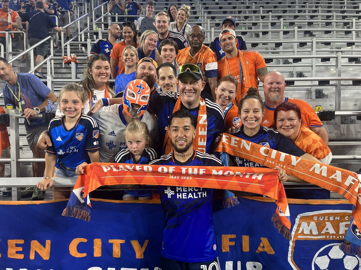 queencitymafia's tweet photo. For May 2023, our family members voted for @LuchoAcosta94 as the #PlayerOfTheMonth. There’s no doubt in our mind what an MVP this guy is and in May his individual brilliance really helped continue our run.
Congrats and muchas gracias Lucho!!!
#FamilyCityClub #QCM #EstIn134 https://t.co/fCxv6lOrWQ