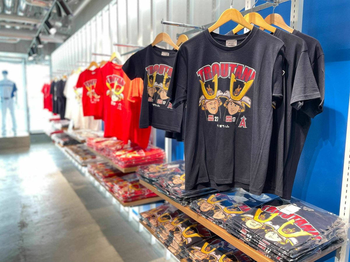 ファイターズストアでも遂に登場‼ #マイク・トラウト 選手× #大谷翔平