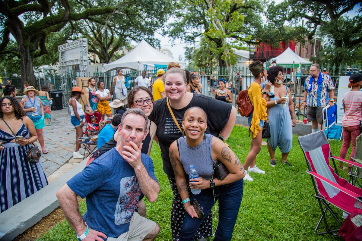 FQFestNOLA's tweet photo. FREE! You heard that right, #SatchmoSummerFest is free, thanks to our friends at @VisitNewOrleans! So grab your friends and meet us at The New Orleans Jazz Museum. We're rolling from 11:30am - 8pm all weekend. https://t.co/nD57UEWWbJ