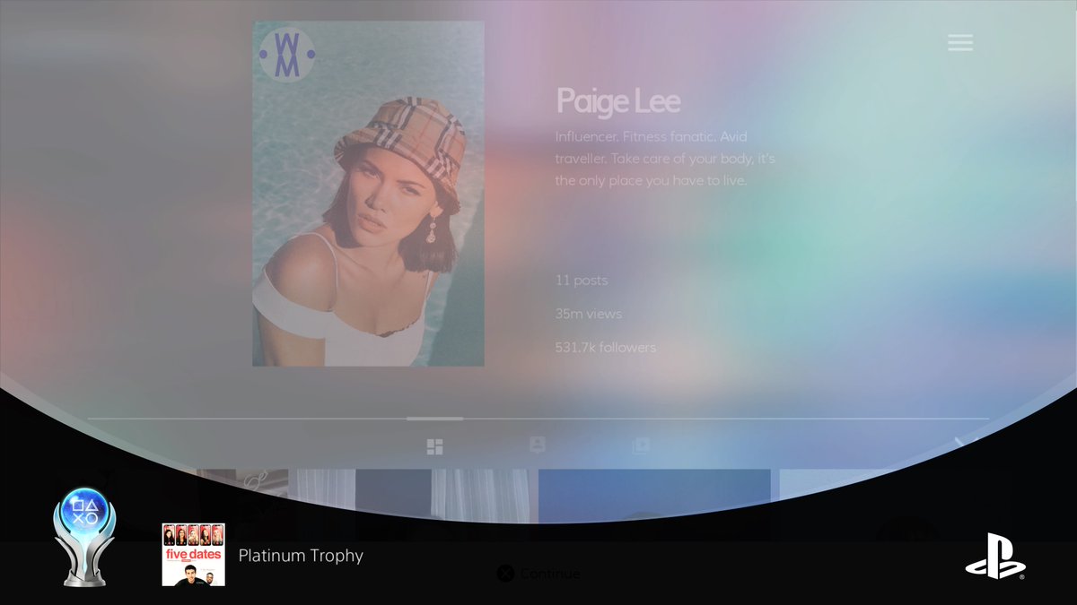 banrn3's tweet image. Five Dates
Platinum Trophy (PLATINUM)
#PlayStationTrophy #PS5Share, #FiveDates Platinum #299!!!