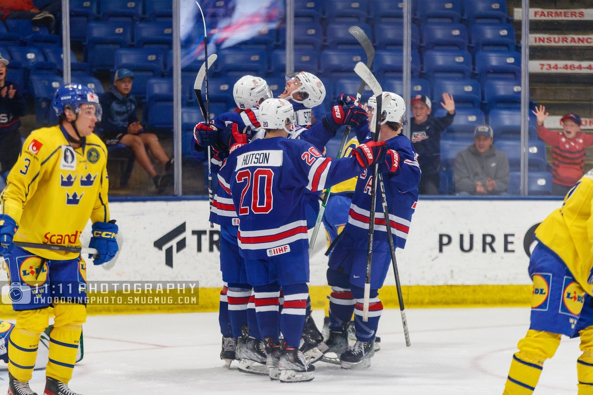 USA Blue vs. Sweden during the final day of #WJSS was awesome. A come-from-behind <a href="/usahockey/">USA Hockey</a> win sealed by a goal with less than 2 seconds to go just makes for some great hockey.

Charlie Stramel had the best reaction of the day here.