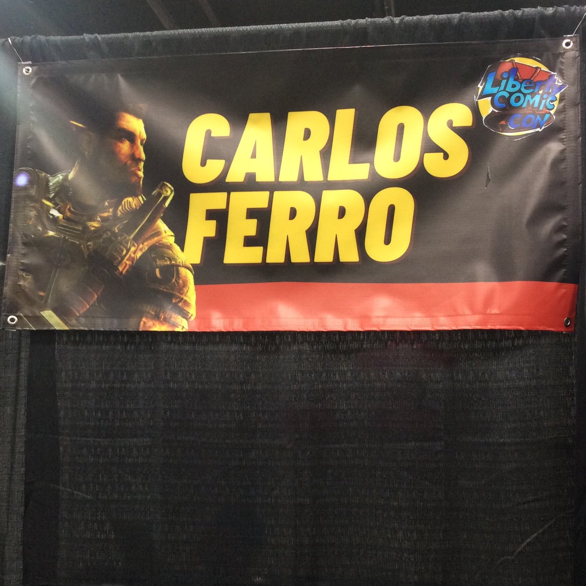 RealCarlosFerro's tweet photo. I quite like this one...
PHILADELPHIA
Today and tomorrow!
#LibertyComicCon #Domfather #Godfather #MichaelCorleone #Xmen #Forge #SaintsRow #AssassinsCreed #LeonardoDaVinci #StarTrek #ScoobyDoo #GearsOfWar #DomSantiago #JusticeLeague #Rango #Shenmue #FinalFantasy #Gears5 #Baymax https://t.co/UA0zWGm5db