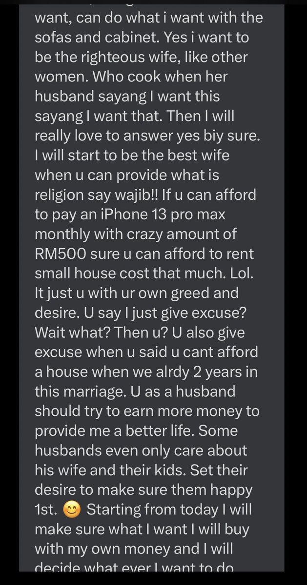 weddingtwt_MY's tweet photo. ISU : SUAMI TAK BAGI KESELESAAN LAYANAN &amp; TEMPAT TINGGAL MCM KELUARGA ANON BERIKAN. 

Sebelum kahwin takde bincang dulu ke?

Contoh perkara yg kena bincang :
1. Tinggal kat mana lepas kahwin.
2. Nafkah yg dia mampu.
3. Expectation masing-masing dlm perkahwinan.
4. Anak.

&amp; etc. https://t.co/1wJmilzP4g