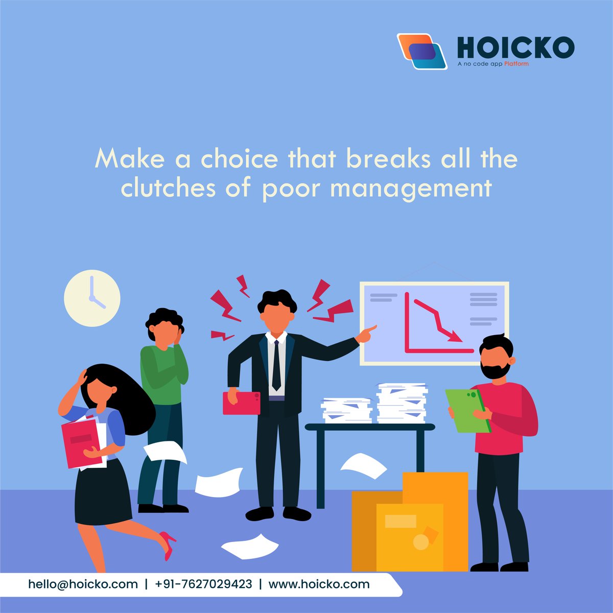 hoicko_official's tweet image. #Hoicko offers a visual and collaborative platform where teams can create #customizedworkflows, track progress, assign tasks, set deadlines, and communicate effectively. #oneappforall #nocodeapp #projectmanagementsoftware #projectmanagementtool #taskmanagementsoftware