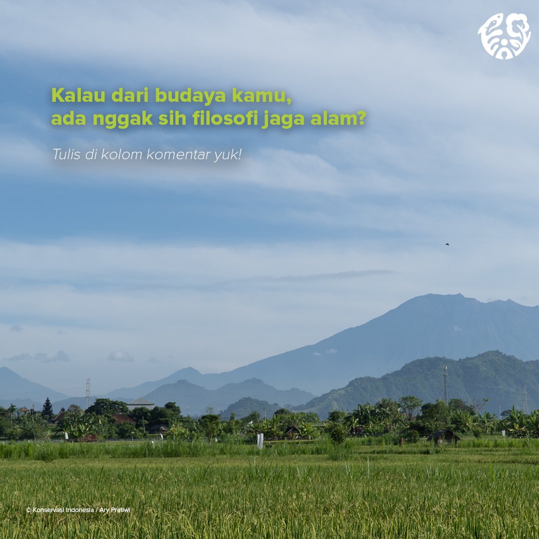KonservasiID's tweet photo. Kasih tahu kita dong kalo kalian juga tahu filosofi budaya jaga alam yang ada di daerahmu ๐๐ณ๐ฑ
#FilosofiAlam
#KonservasiIndonesia
#NaturalClimateSolution
#EkologidanEkonomi https://t.co/vvBnladCA9