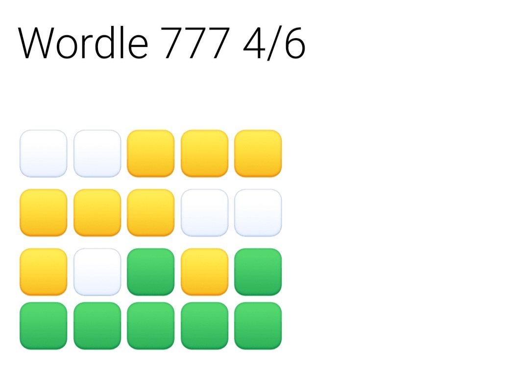 CAYMUSOCAUGHEY's tweet image. @CAYMUSOCAUGHEY 🐦

#Wordle #ActiveBrain  #Puzzles #GoodForTheBrain #LittleThingsMatter