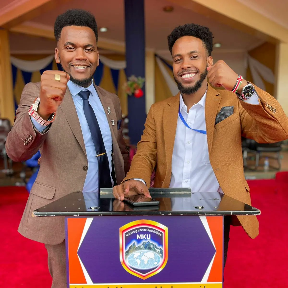 Shurem19's tweet photo. Attended the 23rdMountkenyauniversity graduation #MKU23rdGraduation symbolizes the end of one chapter and the beginning of another, full of infinite opportunities and possibilities. 

Congratulations to all Mount Kenya University graduands .
#comradeship
#MKU23rdGraduation https://t.co/NWGdzwhiML
