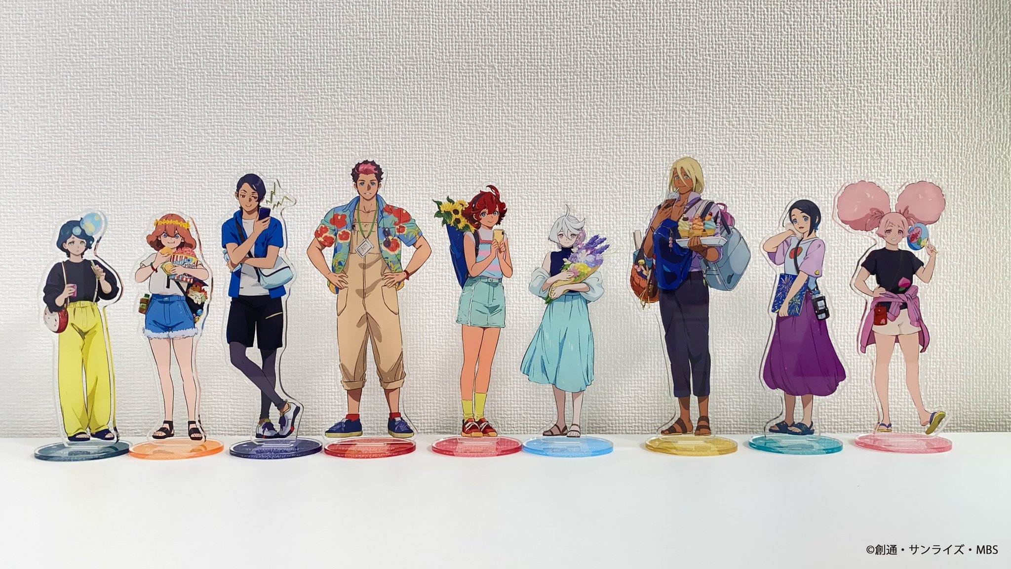 機動戦士ガンダム水星の魔女フェス　アクリルスタンド　缶バッジ　トラベルステッカー 機動戦士ガンダム 水星の魔女 on X: 