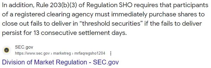 ApeOnIhub's tweet photo. 🔥A NEW RECORD $AMC ON #NYSE #REGSHOLIST 30 DAYS ON 08/04/23 🔥 https://t.co/R9esjtEkMt…………………
🔥Rule 203(b)(3) of Regulation SHO https://t.co/FX4BtIj91e………
🔥 357.32% AVERAGE COST TO BORROW #AMCSTOCK
🔥ESTIMATED SHORT INTEREST 30.07%
🔥8.15 DAYS TO COVER #AtAMC https://t.co/qgPG8BslNL