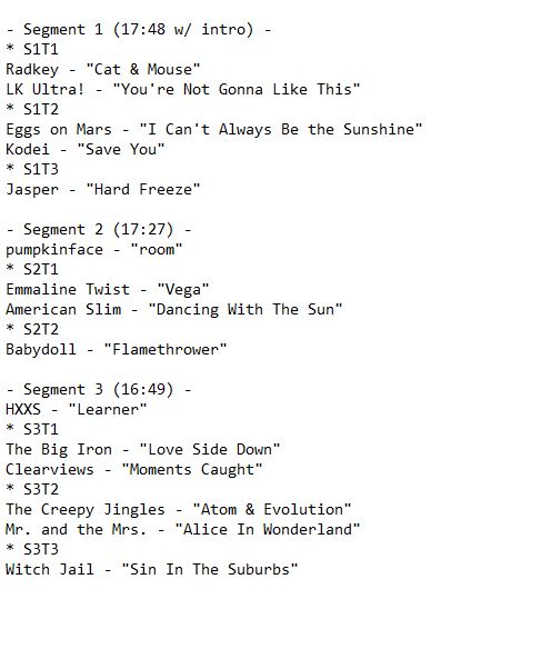 I'd like to thank you all for supporting this show for 9 years. It's seen a few changes, but has always maintained the goal of delivering the best of what KC has to offer. Support local artists. Support local radio. THANK YOU ❤️

Here's what you heard tonight:

#supportlocalmusic