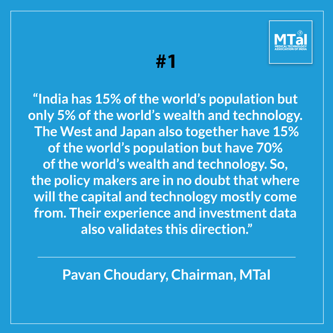 mtaiorg's tweet photo. 1st excerpt from Chairman, MTaI, Pavan Choudary's illuminating take on pre-owned medical equipment import. Read the full comment only in Express Healthcare: https://t.co/u2GCpOHXLL 

#MedTech #MedicalDevices #Healthcare #HealthcareForAll #MedTechMatters

@narendramodi @PMOIndia @byadavbjp @OfficeOf_MM @mansukhmandviya @moefcc @MoHFW_INDIA @Pharmadept @CDSCO_INDIA_INF @NITIAayog @WriterPavan @ExpHealthcare