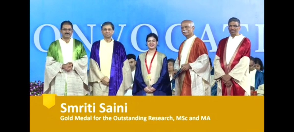 _SmritiSaini_'s tweet photo. With this, my master's journey at IIT Gandhinagar concludes. This place and its people made me fall in love with academia. I am excited about the journey that awaits me. Meanwhile, cherishing the epiphanies that eventually led me to the path where I was always meant to be. https://t.co/IMgswv3Qwl